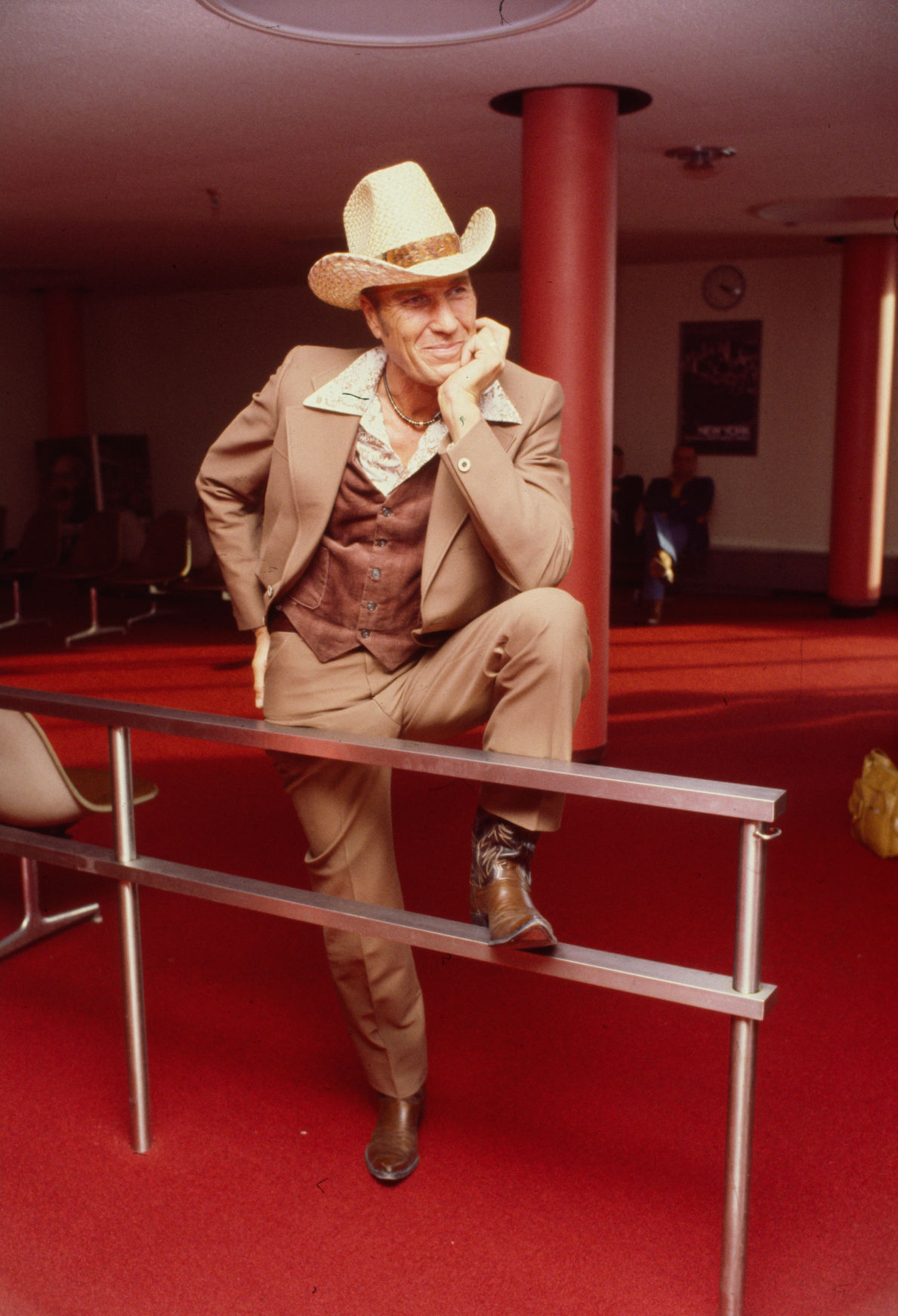 Passenger at Billings Logan International Airport, 1978